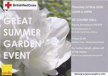The Great Summer Garden Event, 12th May 2016
