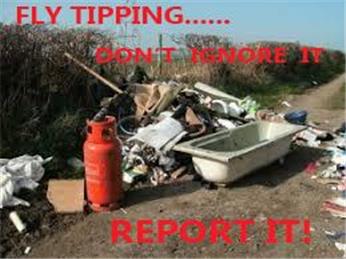 It is Easy to Report Fly Tipping..