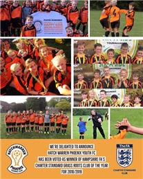 Amazing recognition for Hatch Warren Phoenix FC