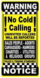 Would you like Ashendon to become a No Cold Calling Zone?