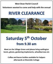 River Clearance - 5th October