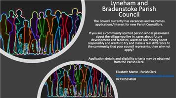 Parish Council Vacancies For Co-Option