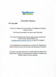 Notice of Co-option of Councillor