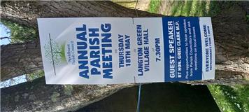 Parish Council Annual Parish Meeting - Thursday 18th May
