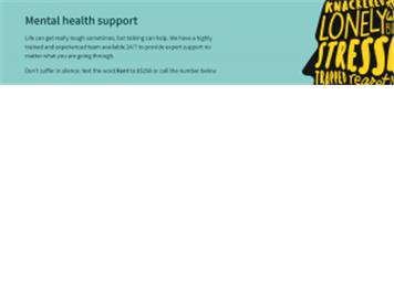 Mental Health Support by text