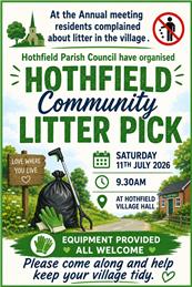 Hothfield Village Litter Pick