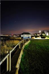 Northern lights over Westgate-on-Sea