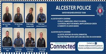 POLICE Alcester Safer Neighbourhood Team