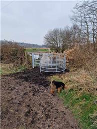New Kissing gate on the Marsh Path
