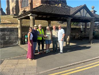 New speed gun for Audlem Speed Watch