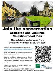 Join the conversation - Ardington and Lockinge NP
