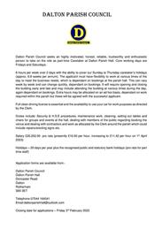 Job Vacancy
