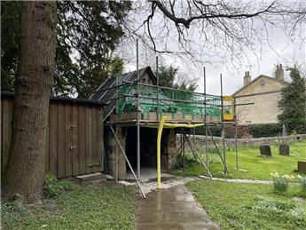 St Helen’s lychgate repair