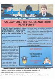 Kent's Police and Crime Commissioner Newsletter