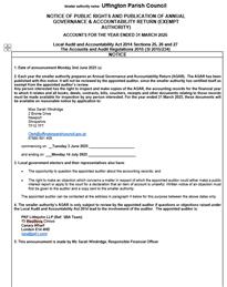 Notice of Public Rights