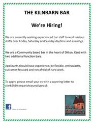 Bar Staff Vacancies