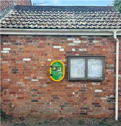 New AED at the Village Community Shop