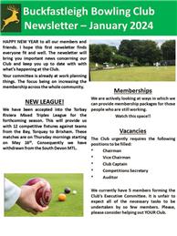 January Newsletter
