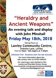 Talk on Heraldry and Ancient Weapons