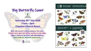 The Big Butterfly Count event - 25th July 2026