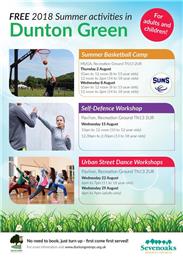 FREE 2018 Summer Activities in Dunton Green