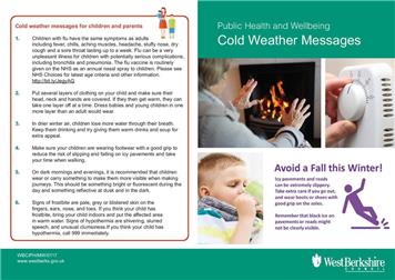 Cold Weather Messages