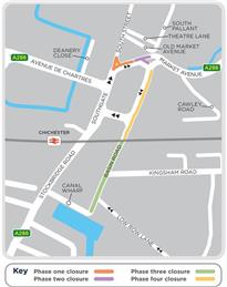 Stagecoach bus services- changes due to urgent gas works
