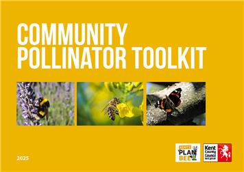 Kent's Plan Bee release the Community Pollinator Toolkit and Pollinators of Kent guide