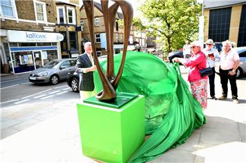 A new sculpture for Sevenoaks