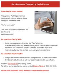 Residents Targeted by Pay Pal Scam