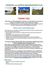 Neighbourhood Plan Event 25 March 2018