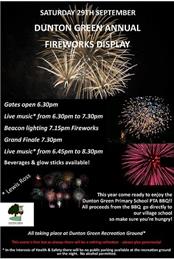 Dunton Green Annual Fireworks 2018 - THANK YOU!