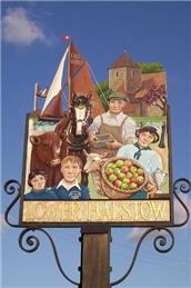 Mary Moore - Designer of Lower Halstow's Village Sign