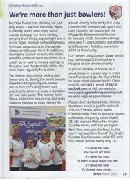 News from Spring Park Shirley Bowling Green - SPAN Magazine - March 2025