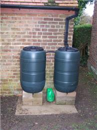 Bredgar Cemetery Water Butts