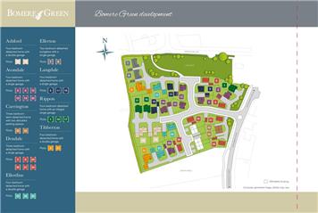The new Bomere Green Estate Drawing
