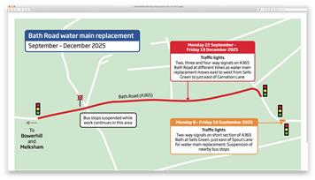 Wessex Water media advisory – Main event on A365 in Wiltshire