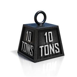10 tonnes!