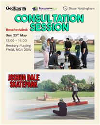 Joshua Dale Skatepark Consultation RESCHEDULED