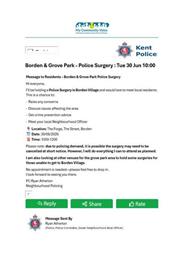 Next Police Surgery