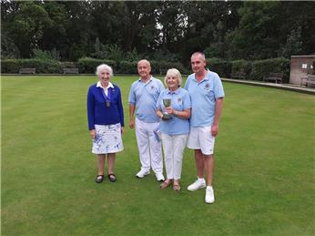 RBS BC win BHAF Mixed Triples Title