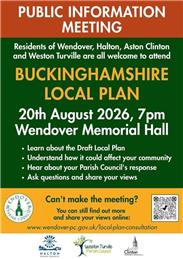 Bucks Local Plan: Public Information Meeting
