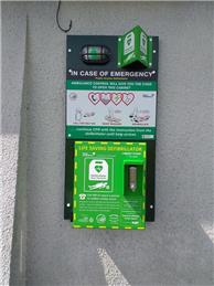 Public Access Defibrillator installed at The Arscott Hall