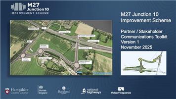 M27 Planned Motorway Closure Dates (24 Dec - 4 Jan)