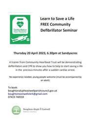 Learn about CPR & Defibrillators