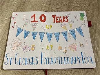 Poetry and artwork created in honour of St George's 10th birthday