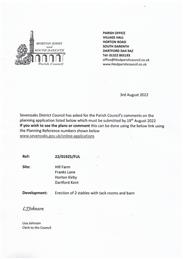 Planning Application 22/01925/FUL
