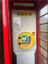 Thank You Kirsty - Defibrillator Clean Up