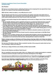 Seasons Greetings from Your Parish Council