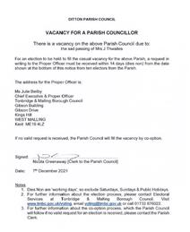 CASUAL VACANCIES